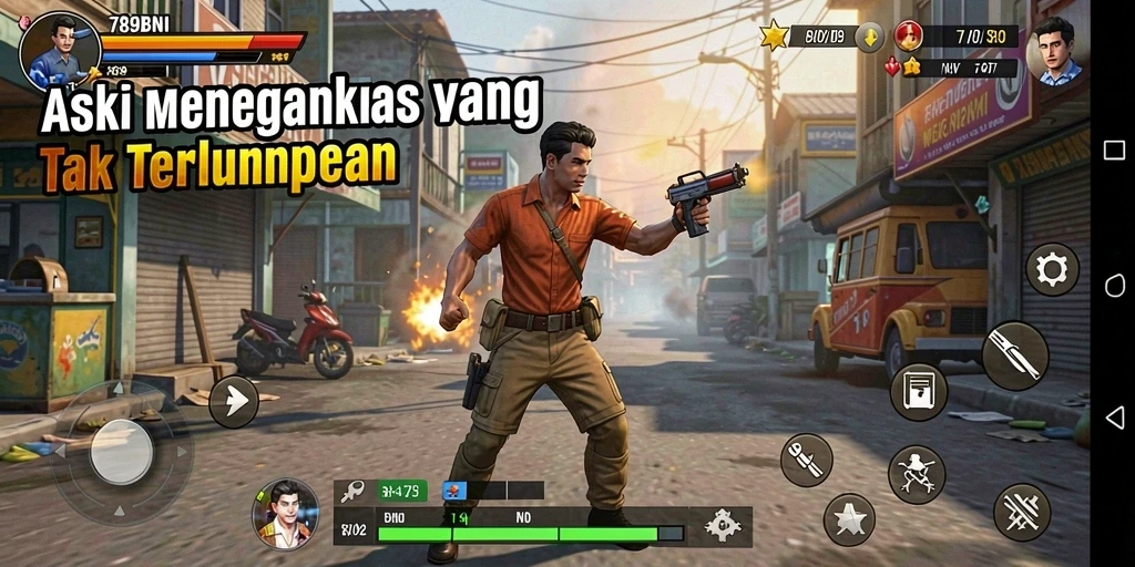 Tampilan seru dalam pertempuran 789BNI yang mendebarkan.