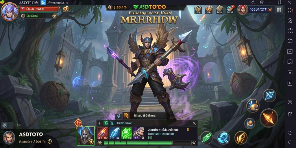 Tampilan gameplay seru dan interaktif dari ASDTOTO dalam dunia MMORPG.