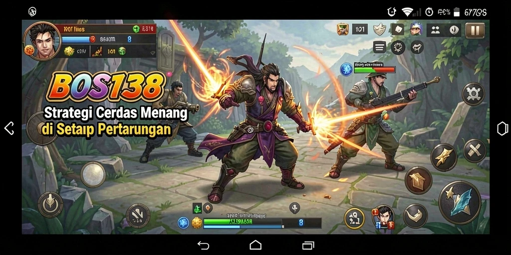Tampilan gameplay strategis BOS138 yang mendebarkan dan penuh taktik.