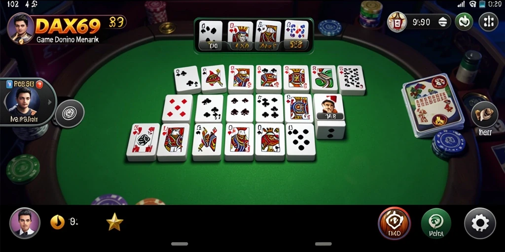 Tampilan gameplay seru di DAX69 dengan grafis yang menawan.