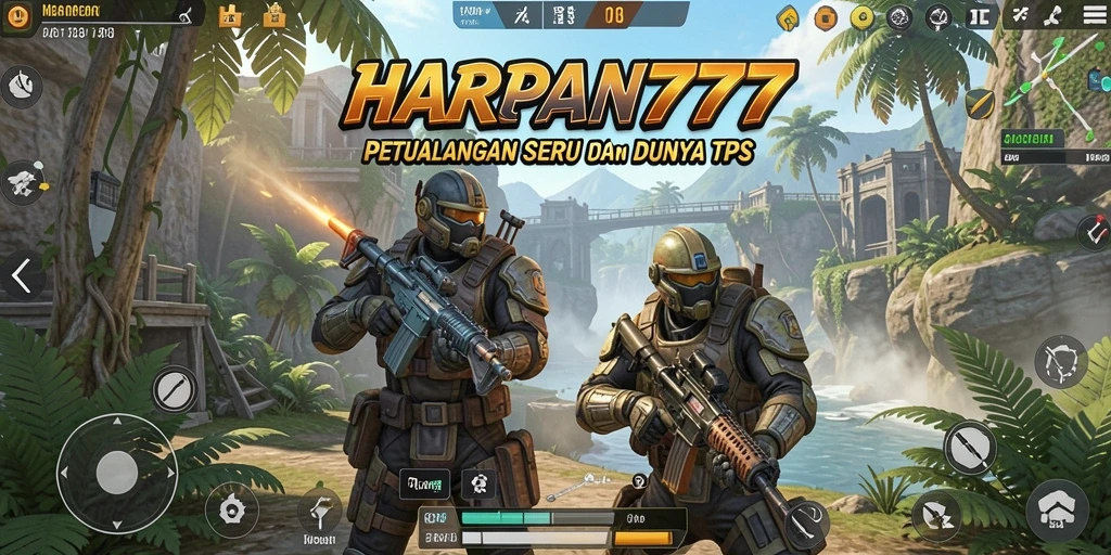 Tangkapan layar dari gameplay seru HARAPAN777 di TPS.