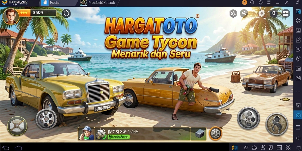 Tampilan gameplay HARGATOTO yang penuh strategis dan keseruan.