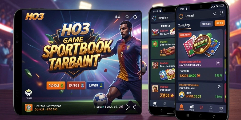 Tampilan gameplay menarik dari aplikasi Sportsbook HO3.
