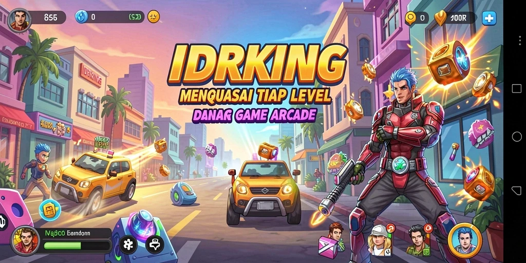Screenshot gameplay IDRKING yang menarik dan penuh aksi.
