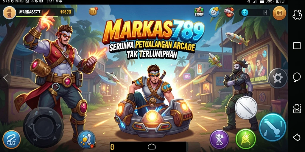 Tampilan menarik dari gameplay MARKAS789 yang menampilkan aksi arcade.