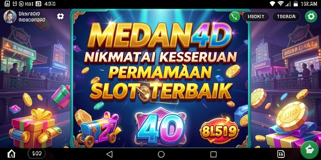 Tampilan gameplay menarik pada slot MEDAN4D yang mengasyikkan.
