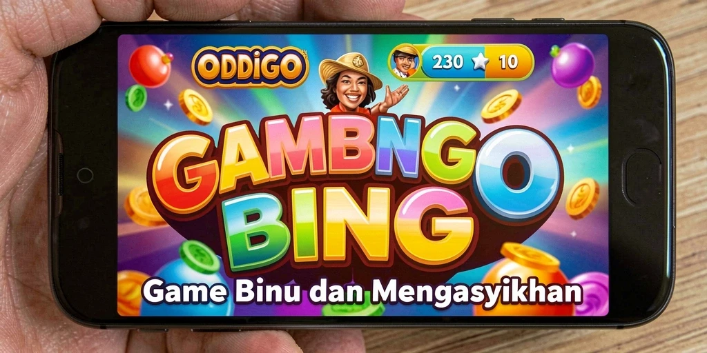 Tampilan gameplay ODDIGO Bingo yang menarik dan mengasyikkan.