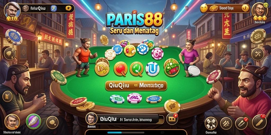 Tampilan gameplay PARIS88 yang menegangkan dan seru.