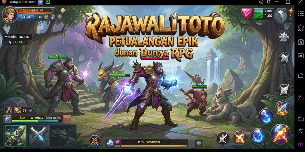 Tampilan gameplay RAJAWALITOTO yang memukau dan menegangkan.
