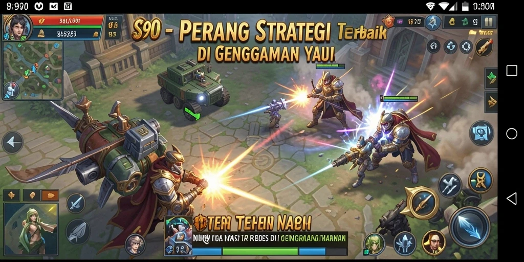 Tampilan gameplay S80 dengan aksi strategis yang mendebarkan.