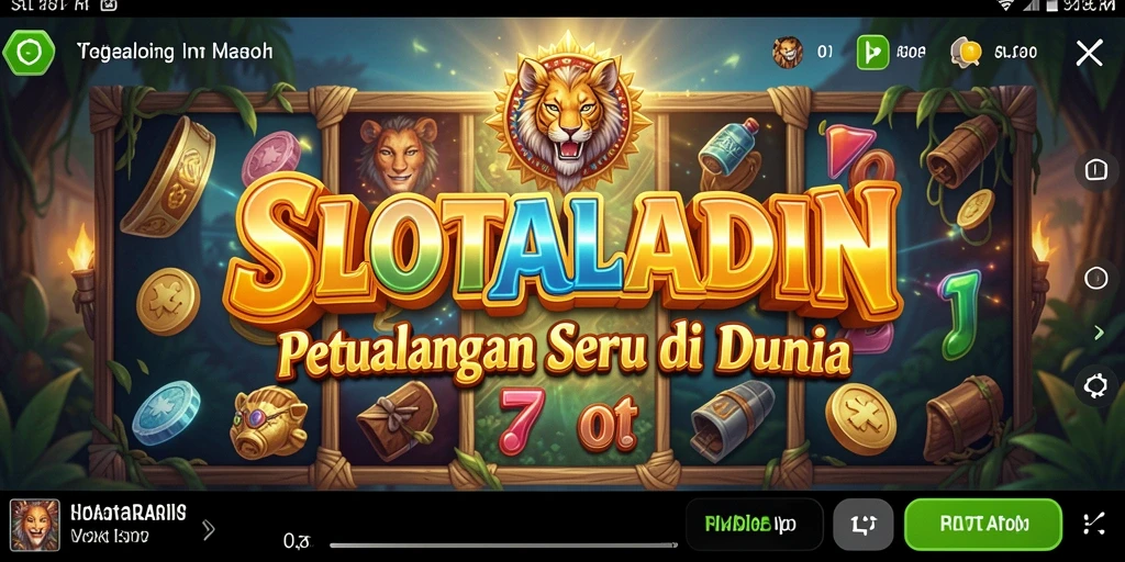 Screenshot utama dari gameplay yang menampilkan petualangan seru.