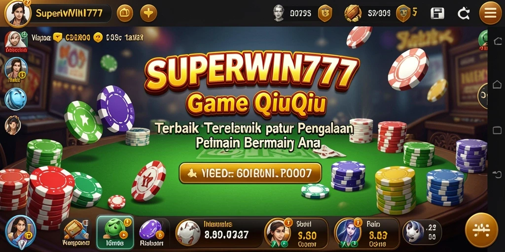 Tampilan gameplay menarik di SUPERWIN777 yang memukau.