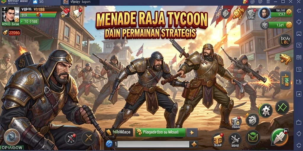 Tampilan gameplay VIP188 dengan elemen Tycoon yang menarik.